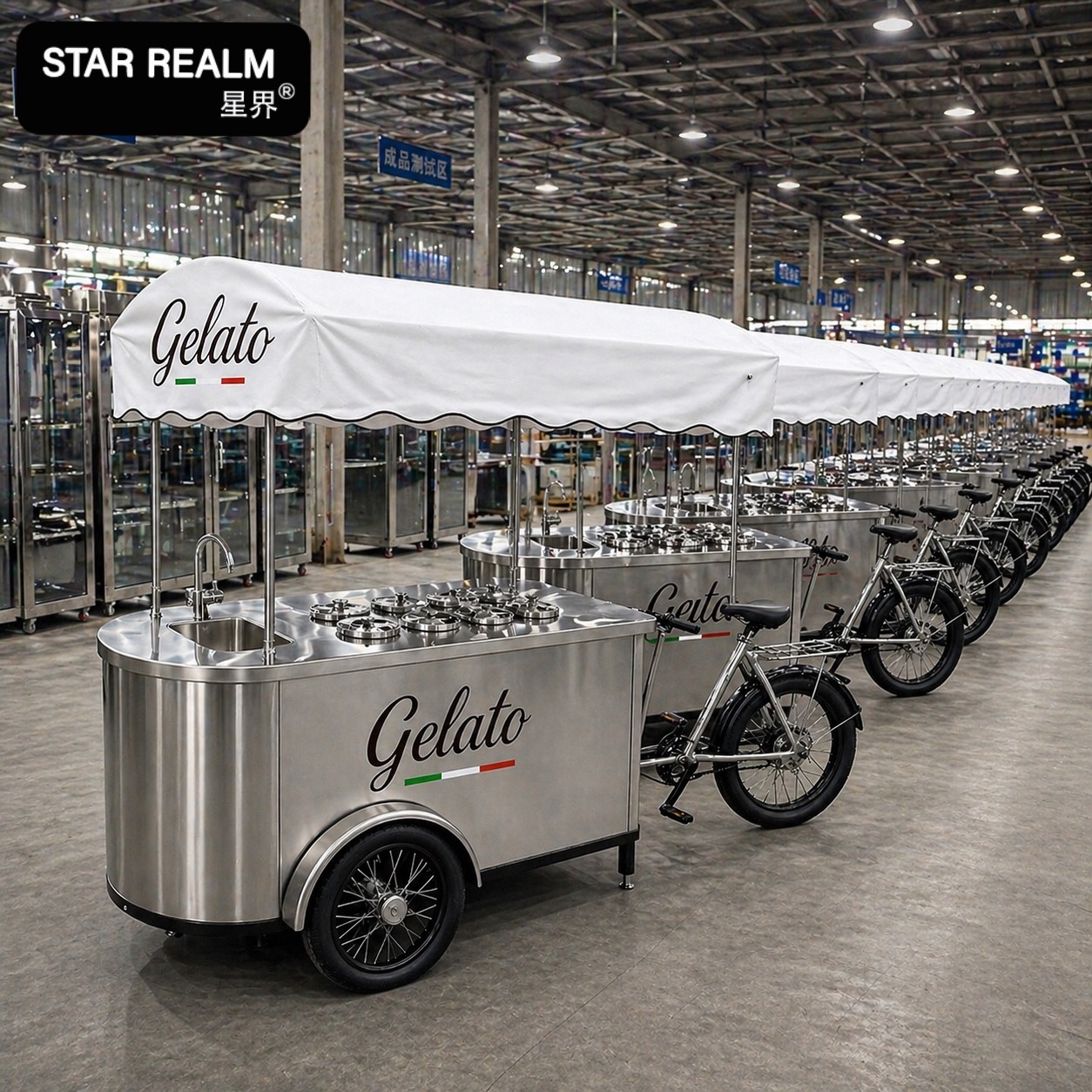 Italian Gelato Cart