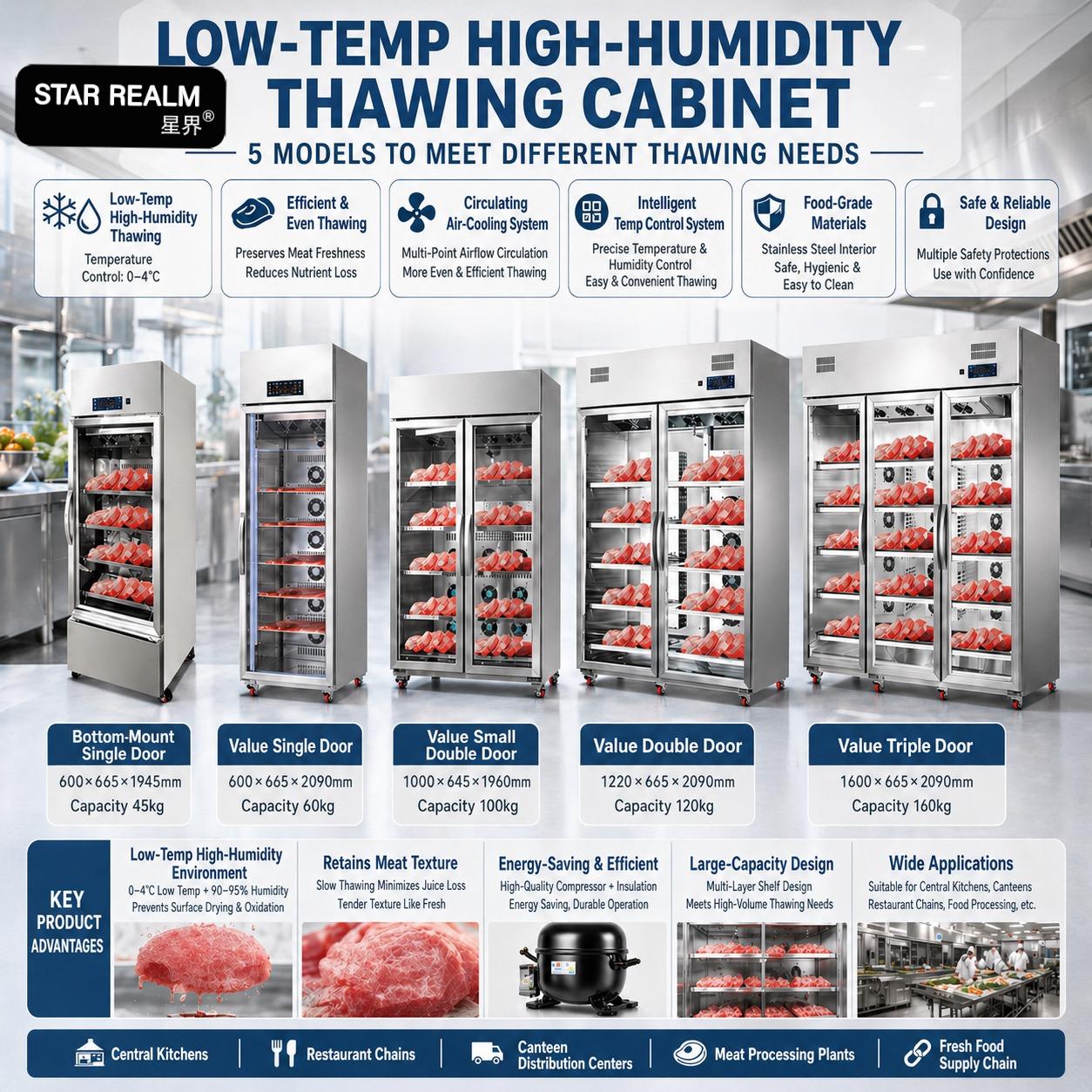 Low-Temp High-Humidity Thawing Cabinet
