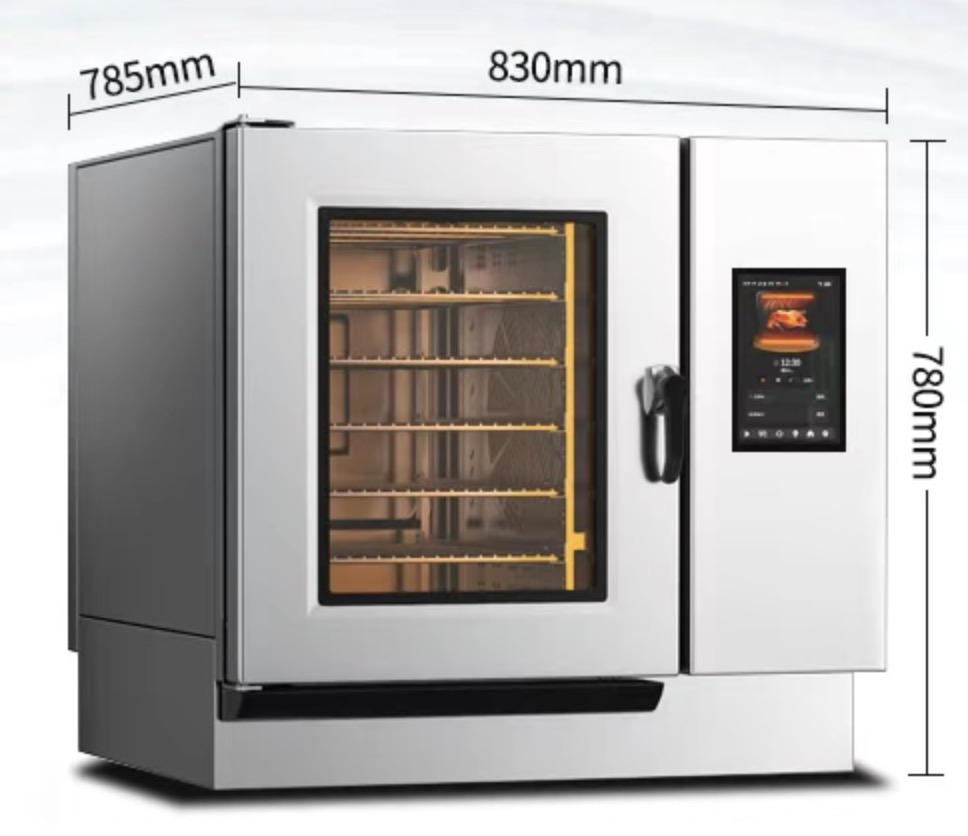 Smart Multifunction Combi Steam Oven 6 Trays